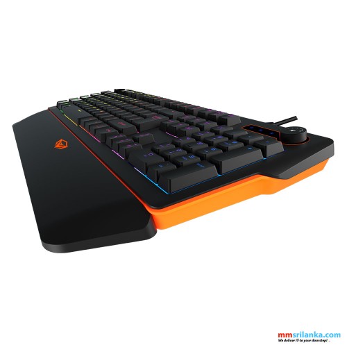 Meetion K9520 RGB Magnetic Wrist Rest Gaming Keyboard (6M)